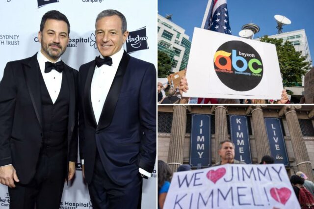 Aqui é onde o impasse 'Jimmy Kimmel' de Bob Iger com Nexstar, Sinclair está indo - e por que ninguém está brincando

