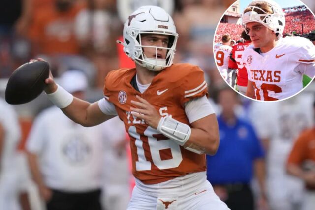 Arch Manning responde ao pesadelo do estado de Ohio com excelente metade da primeira vs. San Jose State

