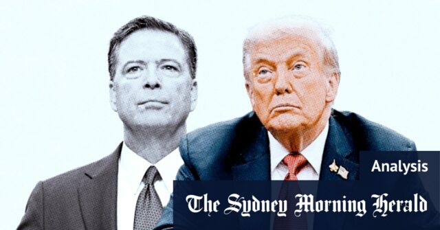 As acusações de Comey podem ter sido previsíveis, mas é uma crise, no entanto

