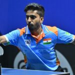 As atividades esportivas indianas abrangem, 10 de setembro: Sathiyan, Harmet, Payas Entre em quartas de final do campeonato de posição nacional da UTT
