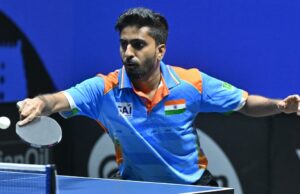 As atividades esportivas indianas abrangem, 10 de setembro: Sathiyan, Harmet, Payas Entre em quartas de final do campeonato de posição nacional da UTT As atividades esportivas indianas abrangem, 10 de setembro: Sathiyan, Harmet, Payas Entre em quartas de final do campeonato de posição nacional da UTT