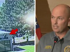 As autoridades revelam vídeo de clipe de vídeo do suspeito de atirador de Charlie Kirk 091125_press_conference_shooter_escaping_kal