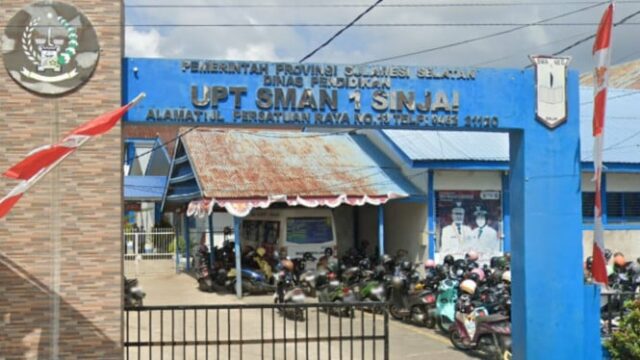 As consequências do mestre, o policial foi expulso de Sman 1 Sinjai e seu pai foi examinado por Propam 

