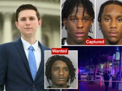 As fotos de canecas de Suspeitos de assassinato estagiário de Capitol Hill revelados à medida que a caçada continua para o terceiro suspeito As fotos de canecas de Suspeitos de assassinato estagiário de Capitol Hill revelados à medida que a caçada continua para o terceiro suspeito