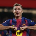 Rasmus Hojlund durante o Manchester United v Olympique Lyonnais - UEFA Europa League 2024/25 Quartel Final Segunda etapa