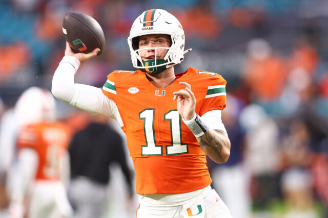 As probabilidades de Heisman de Carson Beck voam depois que Miami perturba Notre Dame 

