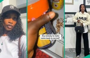 Assista a tendências de vídeo enquanto Lady grita depois de abrir o recipiente de chá que ela comprou no Mall Assista a tendências de vídeo enquanto Lady grita depois de abrir o recipiente de chá que ela comprou no Mall