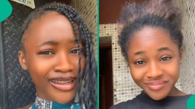 Assista ao vídeo como senhora nigeriana, clama depois de ver o item inesperado no banheiro do restaurante

