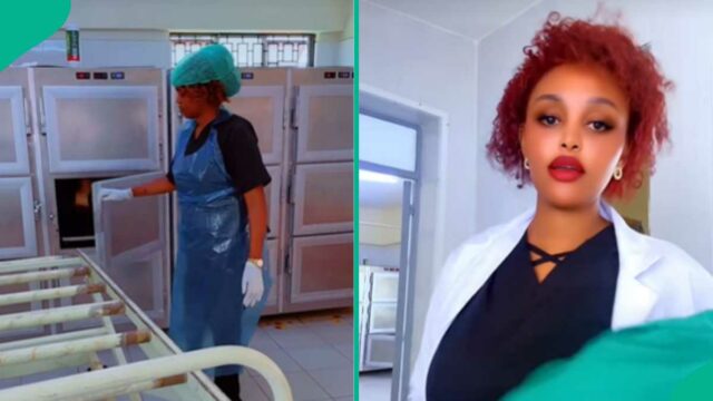 Assista ao vídeo do que o atendente mortuário viu no bolso da pessoa falecida


