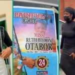 Assista ao vídeo emocional do enterro de Phyna's Late Sister no estado de Ogun