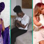 Assista ao vídeo emocionante como filha de Mercy Aigbe, Michelle, visita Priscilla Ojo e seu bebê no Canadá