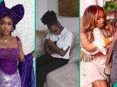 Assista ao vídeo emocionante como filha de Mercy Aigbe, Michelle, visita Priscilla Ojo e seu bebê no Canadá Assista ao vídeo emocionante como filha de Mercy Aigbe, Michelle, visita Priscilla Ojo e seu bebê no Canadá
