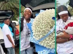 Assista ao vídeo emocionante enquanto Lady compartilha como o namorado a comemorou no dia de partida Assista ao vídeo emocionante enquanto Lady compartilha como o namorado a comemorou no dia de partida