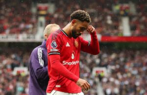 Atualização de lesão de Matheus Cunha como um Ace Male Utd significa um aumento incrível antes do derby Matheus Cunha Down com uma tensão no tendão