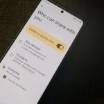 Atualmente, a remodelação da tela cheia do Quick Share está impressionando os telefones Android extras