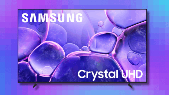 Aumente sua sala de estar com a televisão Samsung Crystal UHD U8000F de 65 polegadas por seu custo mais barato 


