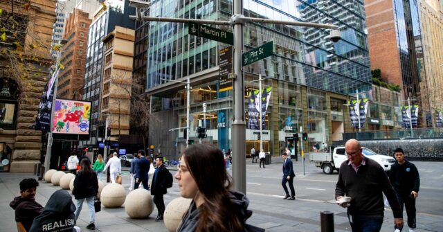 Martin Place, Sydney.
