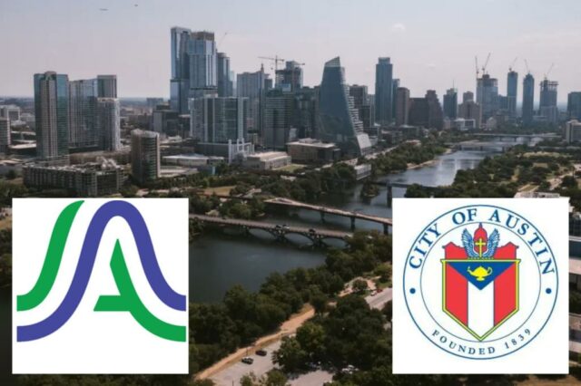 Austin revela o redesenho do logotipo de US $ 1 milhão, o congressista explode 'Woke' Rebrand como um fracasso de biscoito no estilo barril

