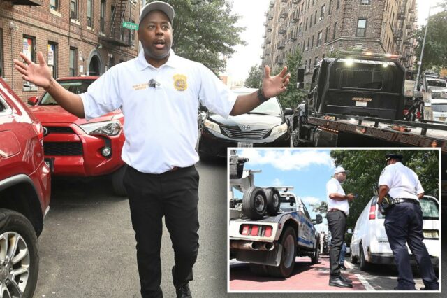BOOGIE DUMP BRONX: Vice -prefeito luta com a queima, rebocando dezenas de veículos

