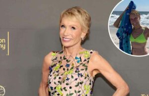 Barbara Corcoran, 76, de Shark Storage Tank, mostra o número em roupas de banho ecológicas Barbara Corcoran atordoa em um biquíni