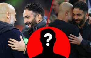 Ben Fos Foster Songs Out ‘First-Class’ Celebrity antes da cidade masculina vs UTD masculino em contraste eficaz, ‘é o grau …’ O gerente da cidade de Manchester, Pep Guardiola, e o treinador do Manchester United, Ruben Amorim, abraçam o apito final na partida da Premier League entre o Manchester United e o Manchester City em Old Trafford em Manchester, Inglaterra, em 2025.