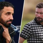 Ben Foster jogando golfe