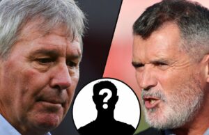 Bryan Robson acredita O Manchester United Legend e o Sky Sports Pundit Roy Keane na linha lateral antes da partida amigável internacional entre a Inglaterra e o Senegal no City Ground em 2025 em Nottingham, Inglaterra.