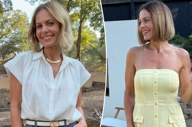 Candace Cameron Bure admite excluir a foto do maiô depois de ter envergonhado o corpo: 'Não vale a pena'

