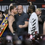 Canelo Alvarez vs Terence Crawford Live resultados e enfatiza