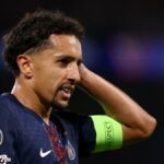 Capitão do PSG Marquinhos com lesão na perna