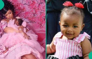 Cardi B celebra a terceira criança flores com uma mensagem sincera enquanto ela vira uma Cardi B celebra a terceira criança flores com uma mensagem sincera enquanto ela vira uma