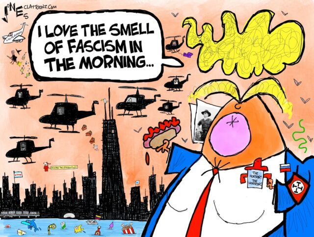 Cartoon: Chicopalypse agora

