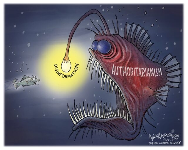 Cartoon: Desinformação

