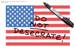 Cartoon: Não profane Cartoon: Não profane