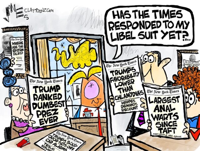 Cartoon: The Times Strikes Back

