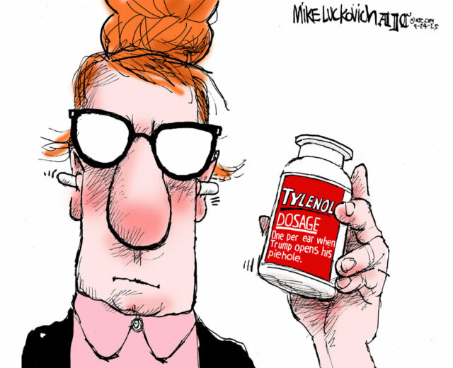 Cartoon: um por orelha


