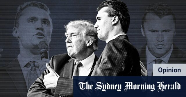 O ativista conservador Charlie Kirk era um aliado próximo do presidente dos EUA, Donald Trump.