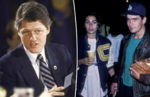 Charlie Sheen afirma que Bill Clinton tentou acertar sua namorada nos anos 80 Charlie Sheen afirma que Bill Clinton tentou acertar sua namorada nos anos 80