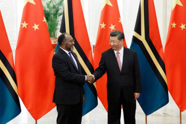 China se aprofunda muito no Pacífico Sul 

