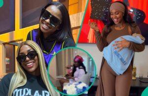 Chioma, bons cabelos, elogia o Priscy Ojo em suas qualidades de mãe: “Ela é natural, ela se transformou” Chioma, bons cabelos, elogia o Priscy Ojo em suas qualidades de mãe: "Ela é natural, ela se transformou"