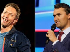 Chris Martin, do Coldplay, pede aos seguidores que ‘enviem amor’ para os membros da família de Charlie Kirk GetTyImages-2215977074-Charlie-kirk-kids-meet-dough e son.jpg