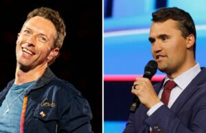 Chris Martin, do Coldplay, pede aos seguidores que ‘enviem amor’ para os membros da família de Charlie Kirk GetTyImages-2215977074-Charlie-kirk-kids-meet-dough e son.jpg