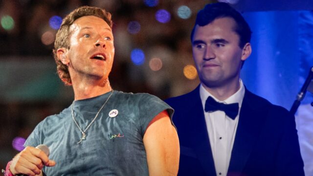 Coldplay Chris Martin Charlie Kirk Main Getty