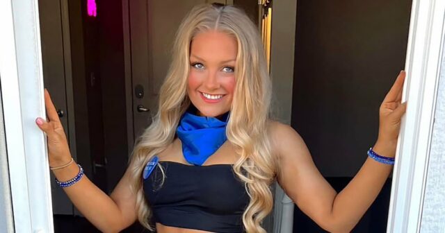 Kentucky Cheerleader Laken Snellings prende tudo para saber