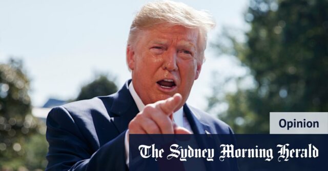 Com uma abanga do dedo, Trump quebrou a regra mais sagrada da Austrália

