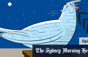 Como o ‘Grande Deator’ Donald Trump se tornou impotente no cenário mundial Ilustração de Simon Letch