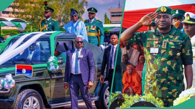 Como os militares nigerianos se apresentam em agosto de acordo com os dados

