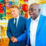 Como os nigerianos reagem como Tinubu se encontram presidente da França pela quinta vez