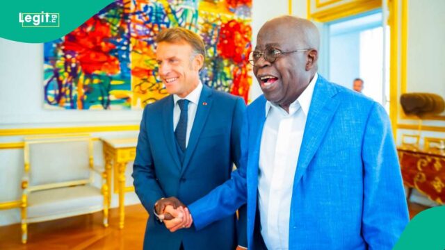Como os nigerianos reagem como Tinubu se encontram presidente da França pela quinta vez

