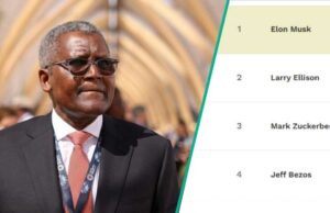 Confira a classificação mais recente como o segundo homem mais rico da Nigéria depois de perder mais de US $ 500 milhões em um dia Confira a classificação mais recente como o segundo homem mais rico da Nigéria depois de perder mais de US $ 500 milhões em um dia